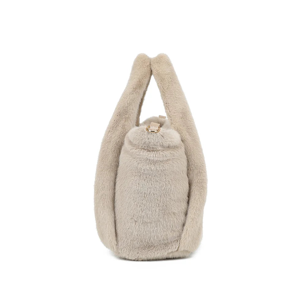 Profil du Léona Douceur taupe : 16 cm de profondeur pour accueillir les essentiels du quotidien