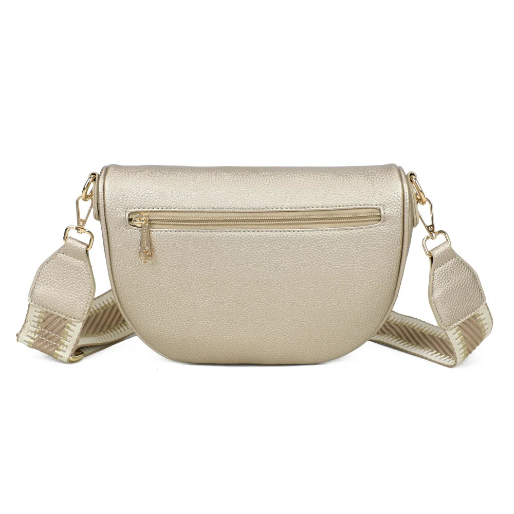 Dos du Léonie or avec sa poche zippée arrière pour garder l’essentiel à portée de main – réf. Z-83051-8