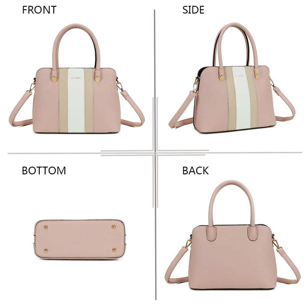 Le Linéa rose sous quatre angles : face, côté, dessous et dos pour découvrir chaque détail – réf. KJ-62051