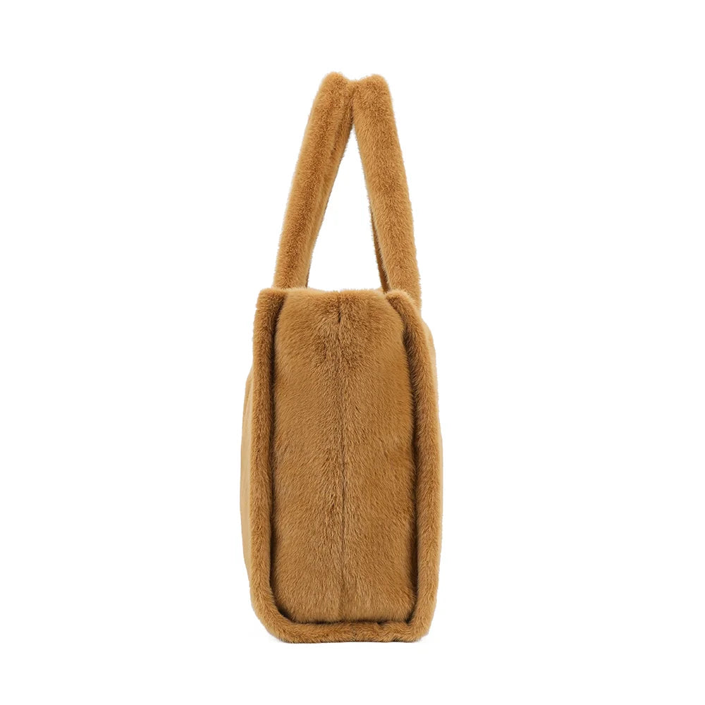 Profil du Mélya marron : soufflet latéral et profondeur de 18 cm pour tout emporter – réf. DG-5802