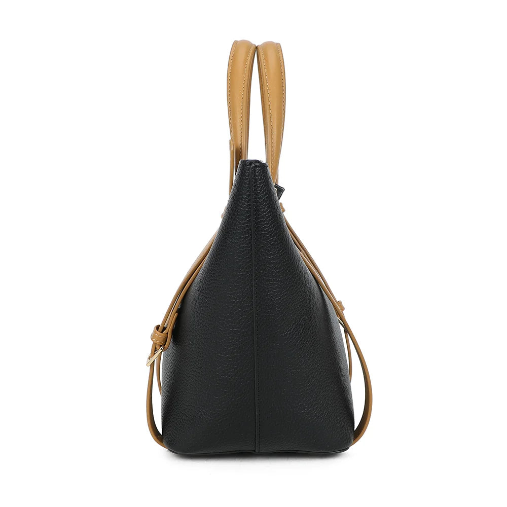 Profil du Milan Élégance noir : 15 cm de profondeur pour ranger vos essentiels du quotidien – réf. G-7508