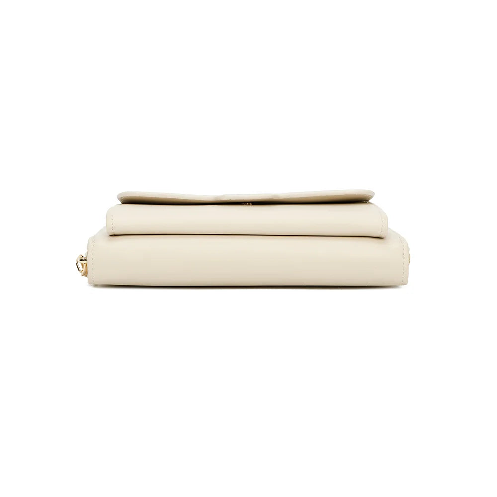 Dessous de la Miniature beige, format plat de 19,5 × 4 cm qui se glisse partout – réf. SF-69008