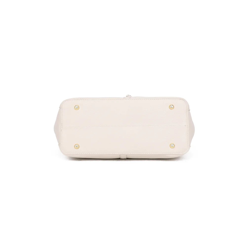 Dessous du Mirage beige : base en simili cuir grainé assortie au reste du sac à main – réf. DG-5814