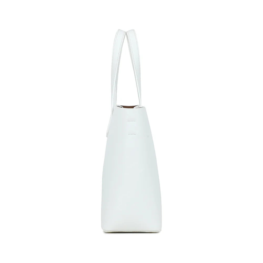 Profil du Modern Lady blanc : 11 cm de profondeur pour ranger vos essentiels – réf. DQ-8725