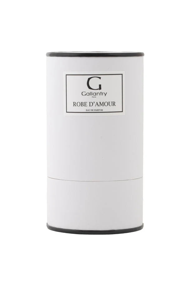 Flacon Robe d'Amour 50 ml posé à côté de sa boîte Gallantry Paris