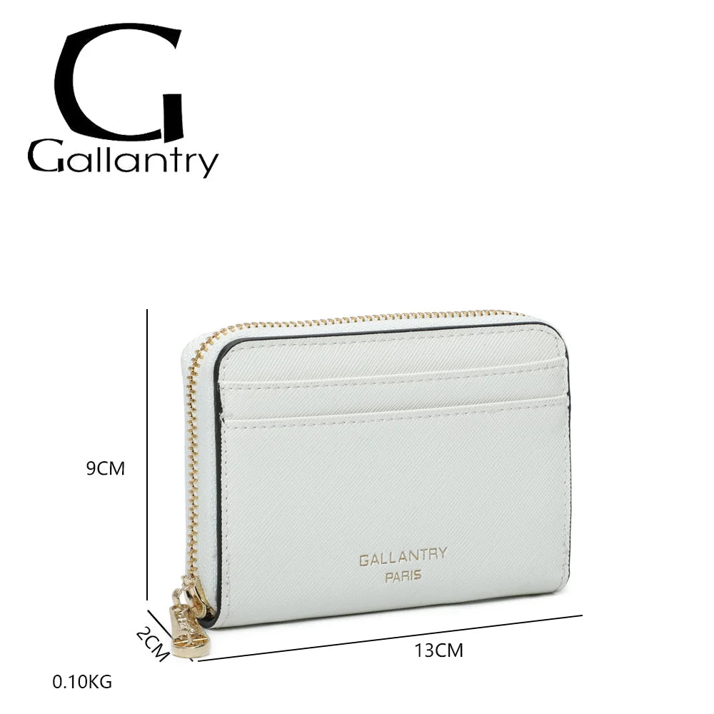 Dimensions du portefeuille Petit Copain blanc : 13 × 2 × 9 cm pour un poids de 0,10 kg – réf. L-86009