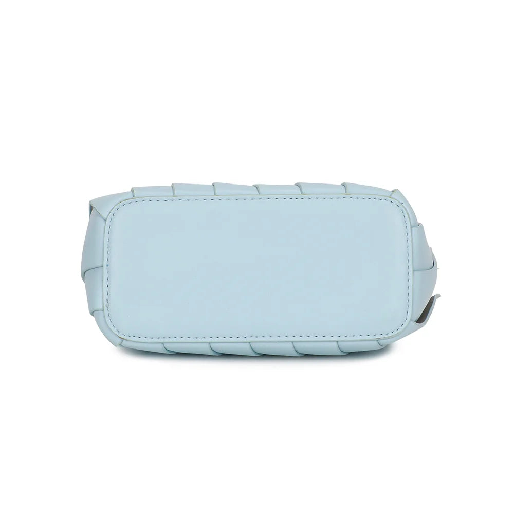Dessous du Rayon d’Élégance bleu clair, fond plat en synthétique lisse – réf. A-9110