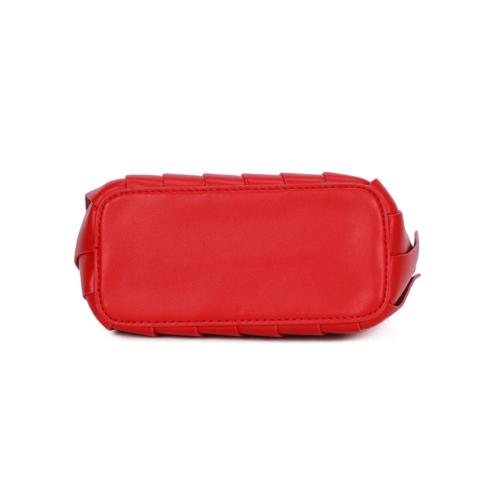 Dessous du Rayon d’Élégance rouge, fond plat en synthétique lisse – réf. A-9110