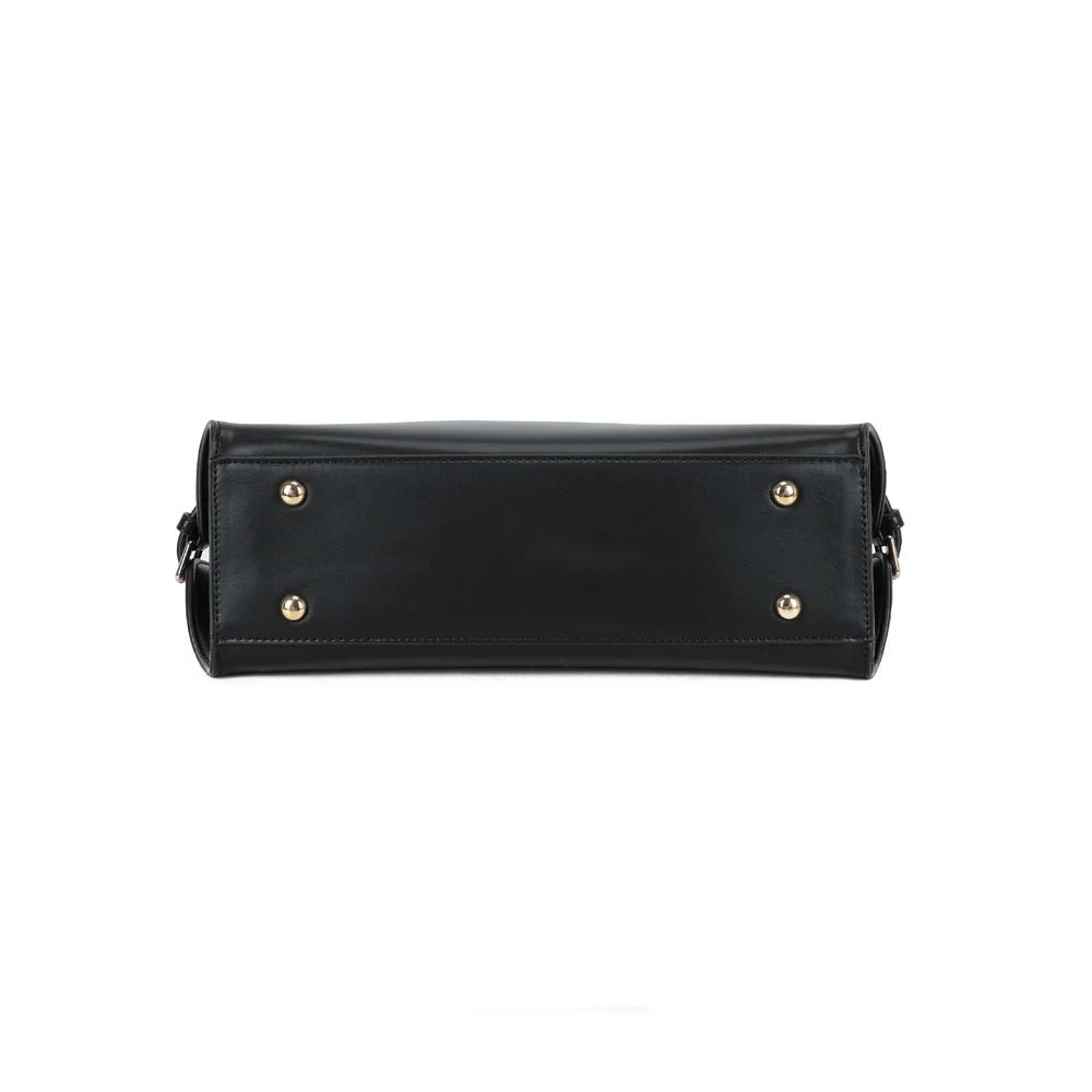 Dessous du sac Salomé noir, base renforcée pour une belle stabilité – réf. KC-23004