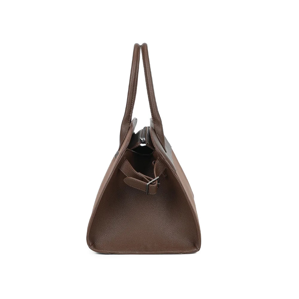 Profil du Velna café : 22 cm de profondeur et patte à boucle sur le côté – réf. M-9444
